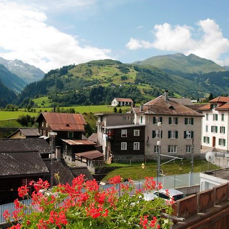 Hotel Restaurant La Furca Disentis Dış mekan fotoğraf