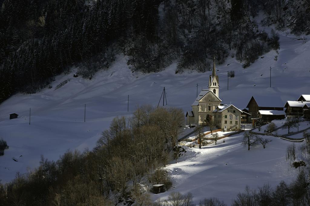 Hotel Restaurant La Furca Disentis Dış mekan fotoğraf