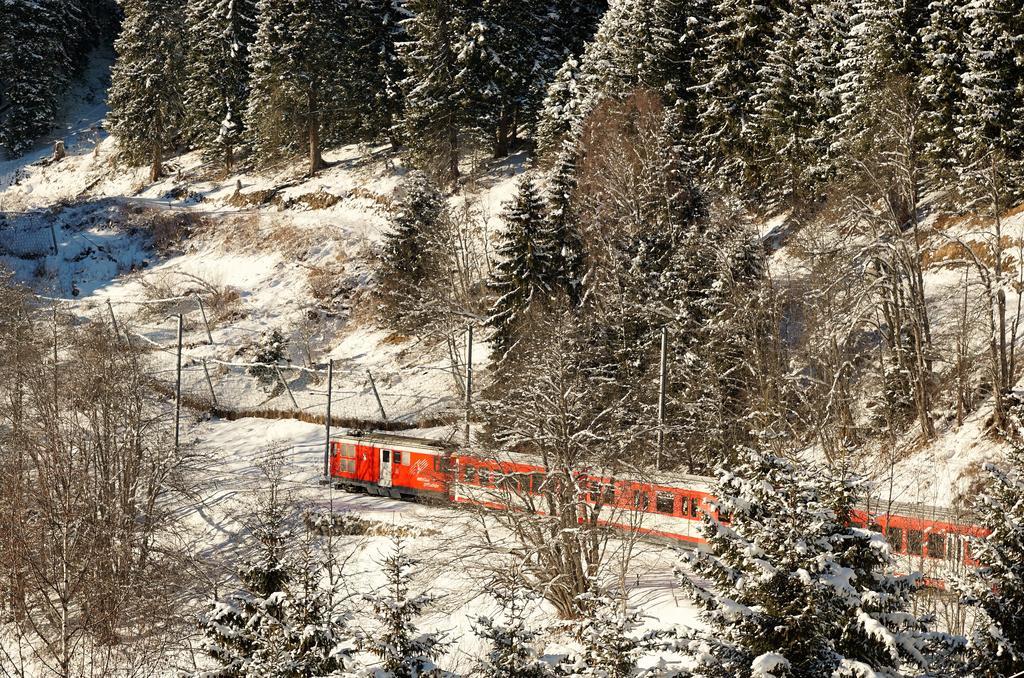 Hotel Restaurant La Furca Disentis Dış mekan fotoğraf