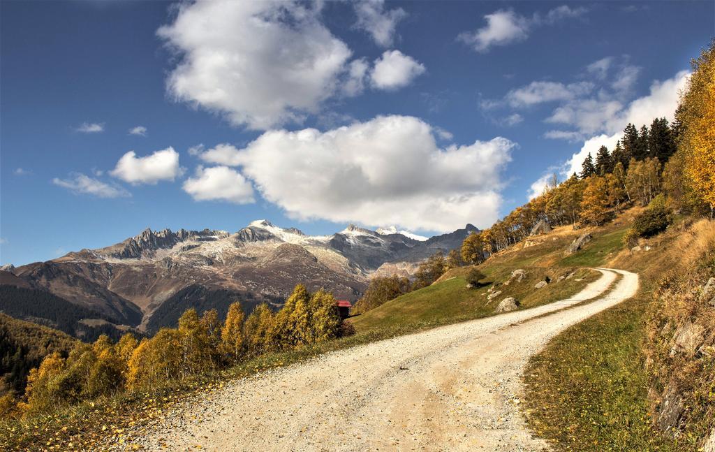 Hotel Restaurant La Furca Disentis Dış mekan fotoğraf