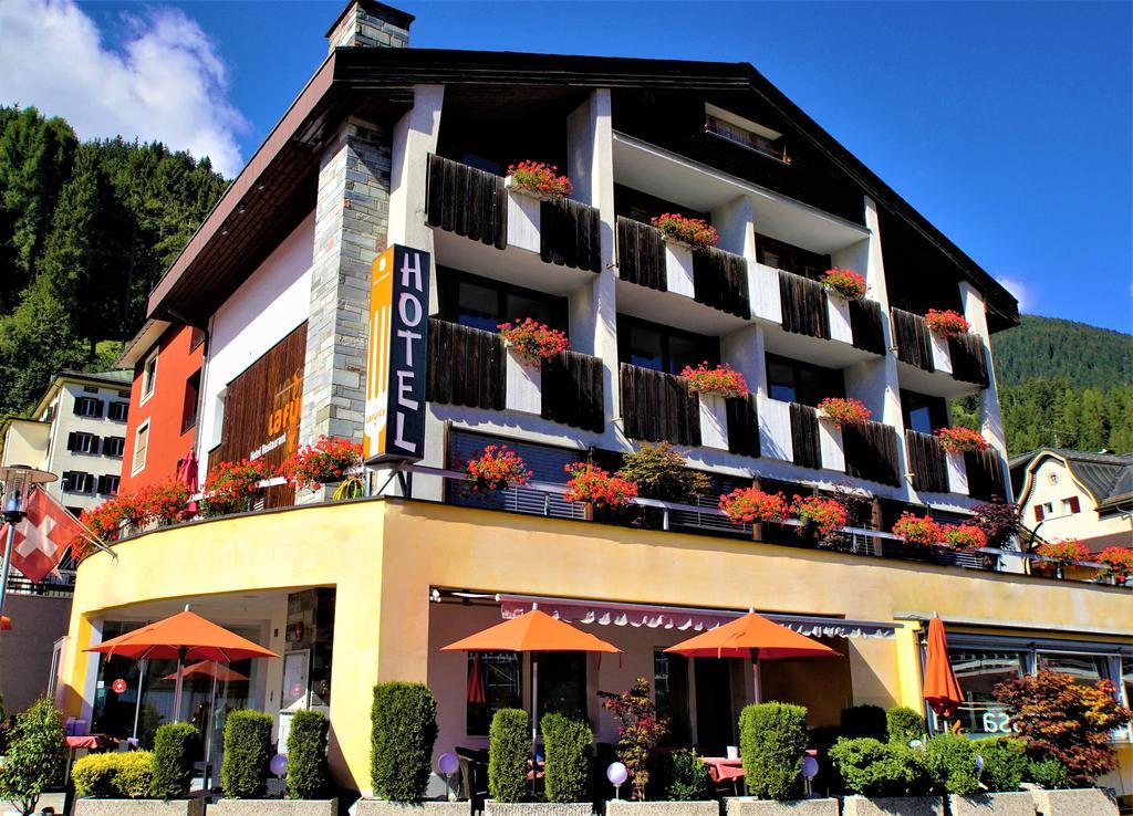 Hotel Restaurant La Furca Disentis Dış mekan fotoğraf