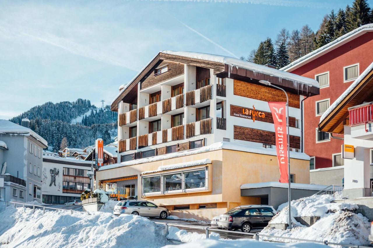 Hotel Restaurant La Furca Disentis Dış mekan fotoğraf