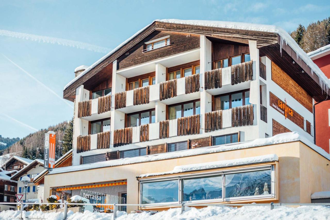 Hotel Restaurant La Furca Disentis Dış mekan fotoğraf