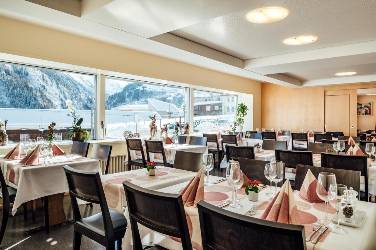 Hotel Restaurant La Furca Disentis Dış mekan fotoğraf